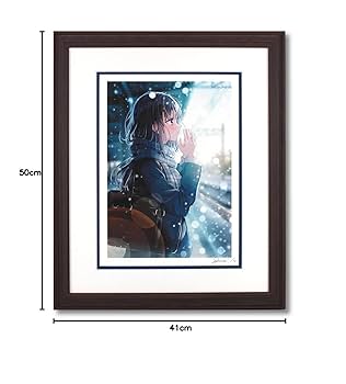 40×62版画　ジニー・キム　睡蓮　限定ジクレー　サイン、ED、証明書 額装 40×62版画 ジニー・キム 睡蓮 限定ジクレー サイン、ED、証明書